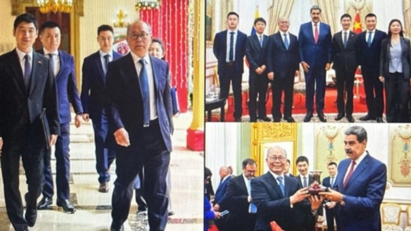 Maduro se reunió con altos funcionarios chinos antes del ataque de EE.UU.