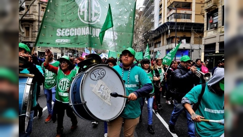 ATE convocó a marchar contra la intervención de EE.UU. en Venezuela