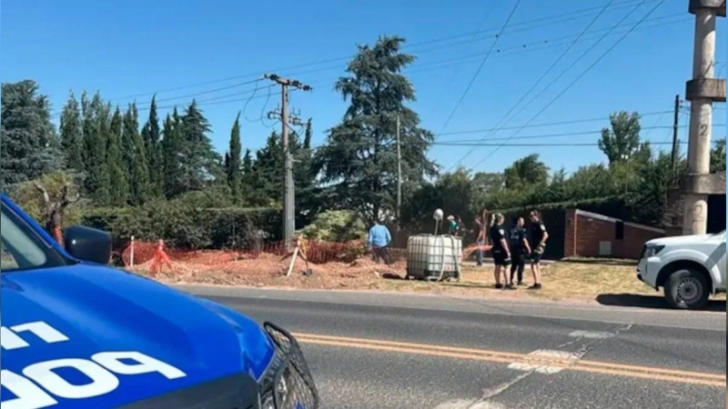 Un operario murió electrocutado mientras realizaba tareas de mantenimiento en una obra de la ruta 158