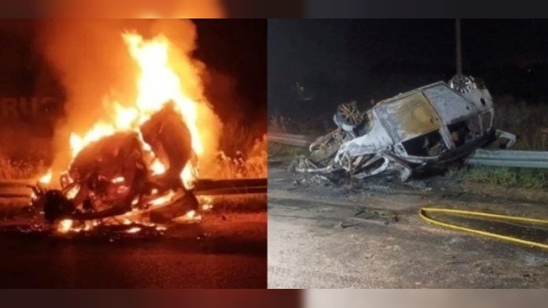 Trágico accidente en Entre Ríos: cuatro muertos calcinados y una adolescente en estado crítico