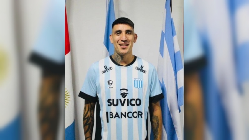Racing de Córdoba presentó a Ricardo Centurión: “Mi inconducta va a ser dentro de la cancha”