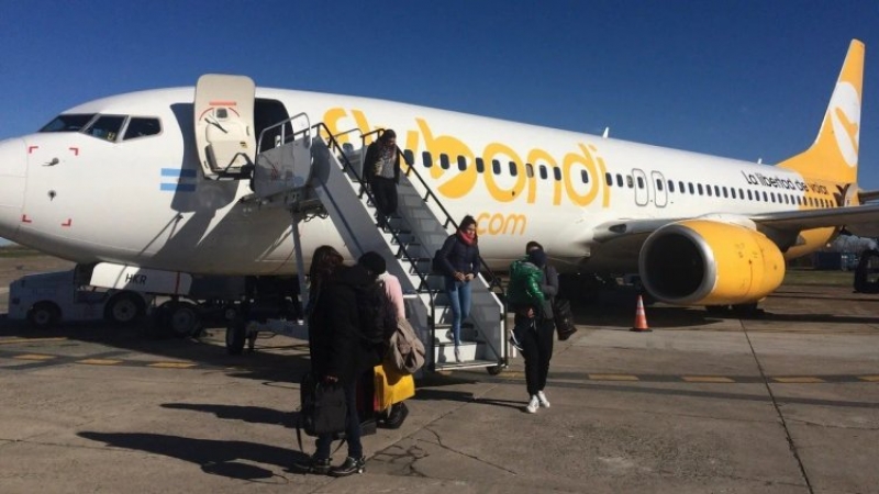 El Gobierno aplicó actas de infracción a Flybondi por las cancelaciones de vuelos
