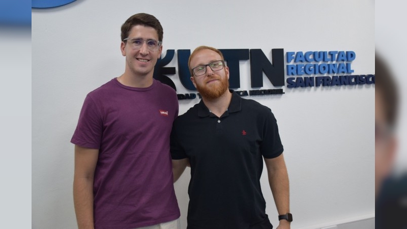 Dos jóvenes que iniciaron su formación universitaria en la Facultad Regional San Francisco culminaron recientemente una de las carreras más exigentes del país