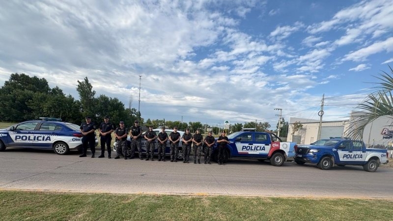 Operativo de Seguridad Potenciado en barrio Roque Sáenz Peña
