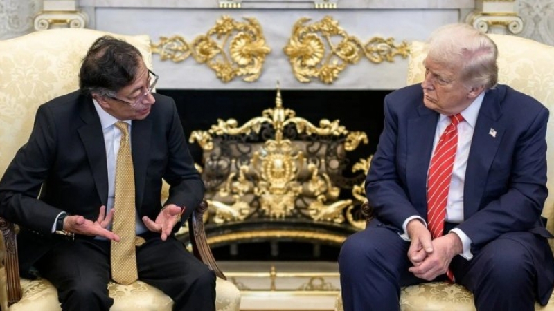 Petro dijo que Trump aceptó mediar en la disputa con Ecuador
