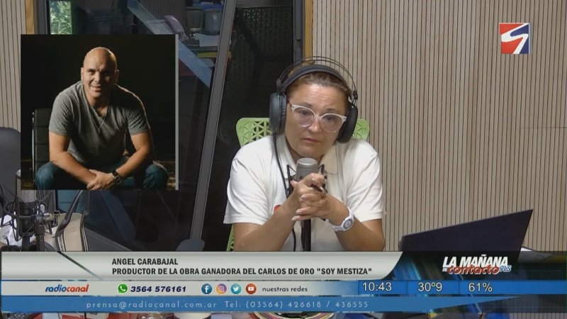 Ángel Carabajal ganó el Carlos de Oro y celebra una temporada exitosa en Villa Carlos Paz