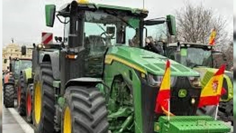 Miles de agricultores protestaron en Madrid por el acuerdo entre la UE y el Mercosur