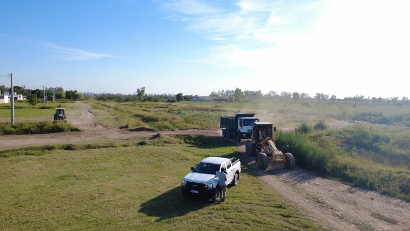 Comenzaron a ejecutarse las obras complementarias en el Loteo ‘La Arbolada’