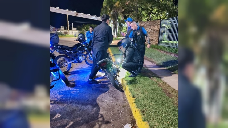 Secuestraron una motocicleta tras maniobras peligrosas en la vía pública