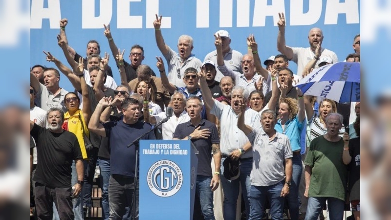 La CGT convocó a un paro general sin movilización para cuando se trate la reforma laboral en Diputados