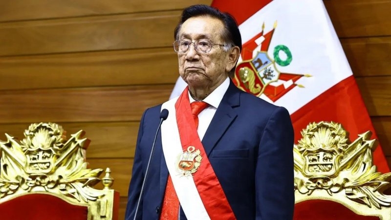 José María Balcázar fue elegido como el nuevo presidente de Perú