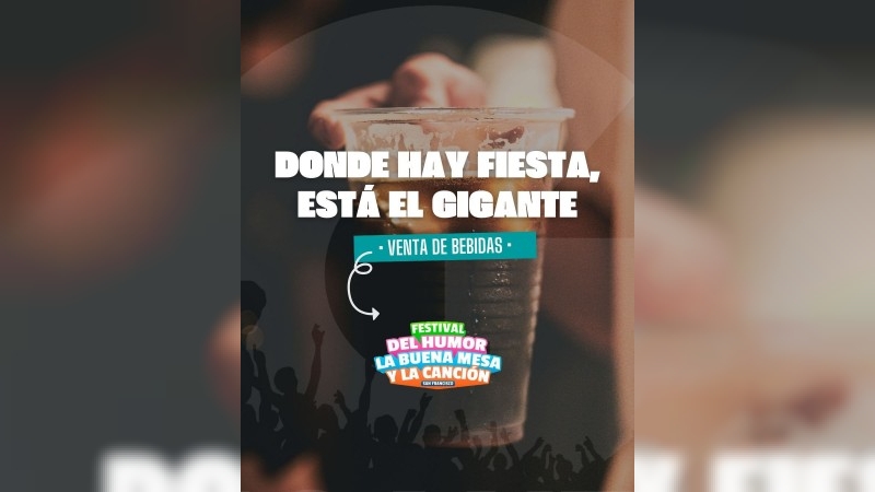 El Gigante de Bomberos venderá bebidas y ofrecerá estacionamiento en el Festival de la Buena Mesa