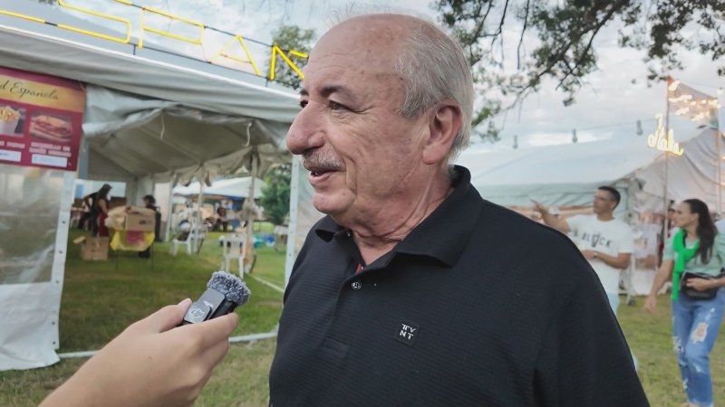 La paella mediterránea fue protagonista en el stand de la Colectividad Española