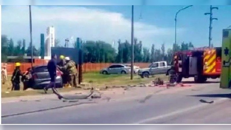 Accidente fatal en Ruta 158: los ocupantes del auto serían de San Francisco y uno falleció