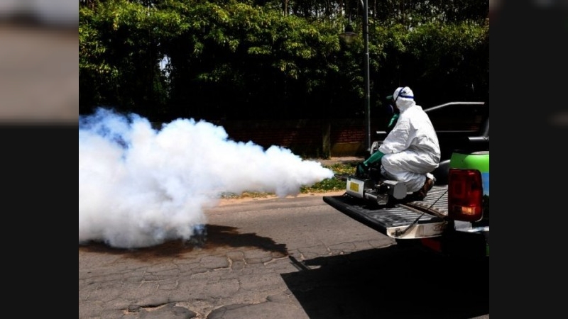 En Morteros refuerzan los operativos  de fumigación contra mosquitos