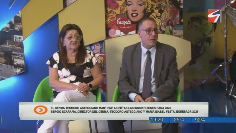 El CENMA Teodoro Asteggiano mantiene abiertas las inscripciones para 2026