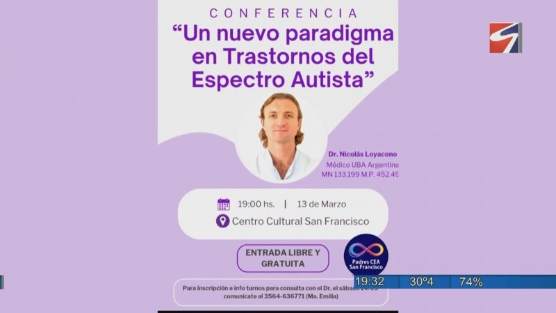 Conferencia sobre un nuevo paradigma en Trastornos del Espectro Autista 