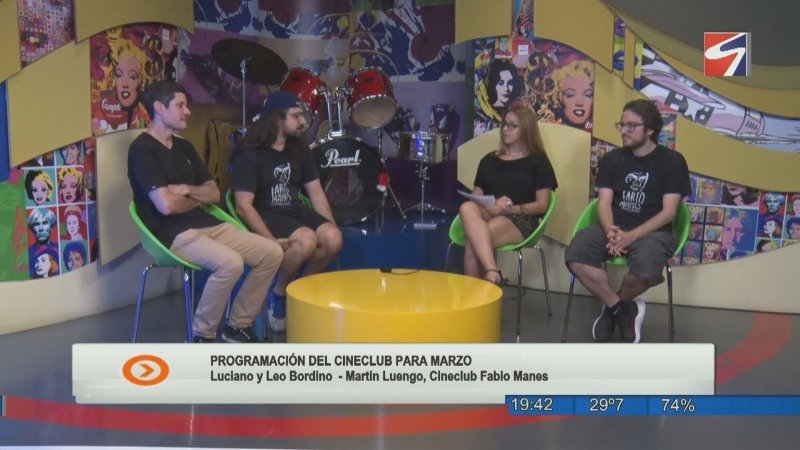 Te compartimos la grilla del Cineclub para este mes de marzo