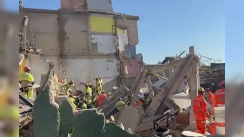 Tragedia en Brasil: confirman 12 muertos por el derrumbe de un geriátrico de cuatro plantas