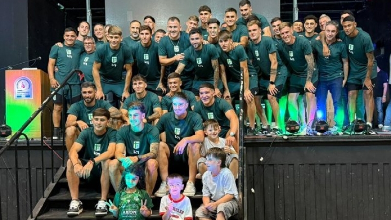 Sportivo Belgrano presentó su plantel y la indumentaria para la temporada 2026