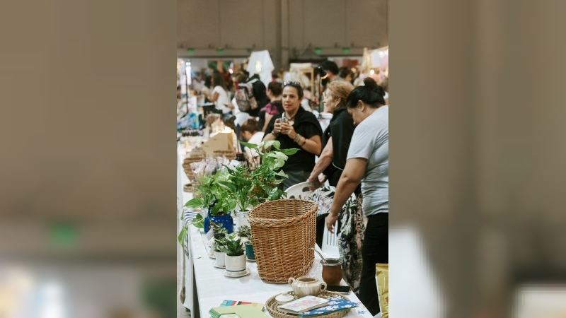 Se realizo con gran éxito la Feria de Mujeres Emprendedoras en el Superdomo 