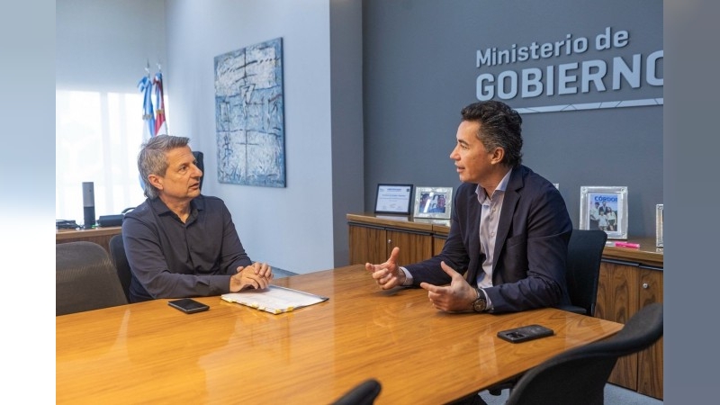Manuel Calvo recibió al intendente de San Francisco y repasaron obras y agenda de gestión