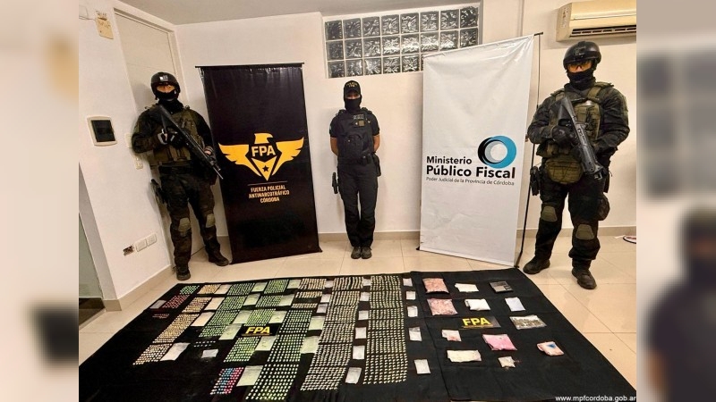 La FPA y un operativo histórico: secuestraron cerca de dos kilogramos de drogas sintéticas