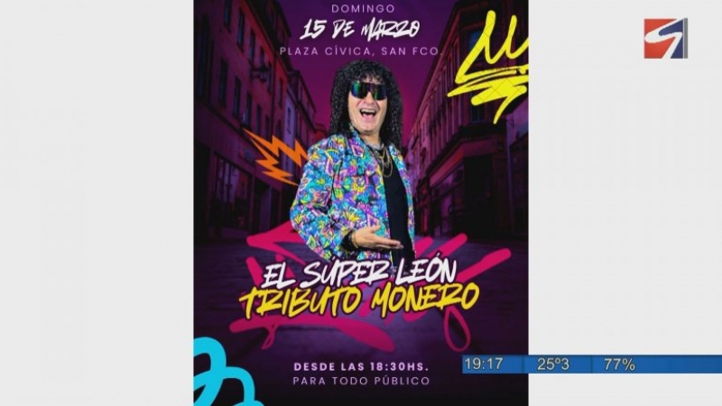 Show del Tributo Monero llega a la Plaza Cívica