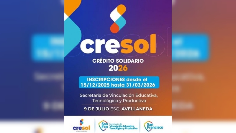 CRESOL 2026: siguen abiertas las inscripciones para acceder al beneficio