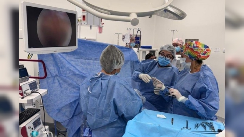 Salud: Se realizaron las primeras cirugías digestivas en neonatos realizadas por vía laparoscópica