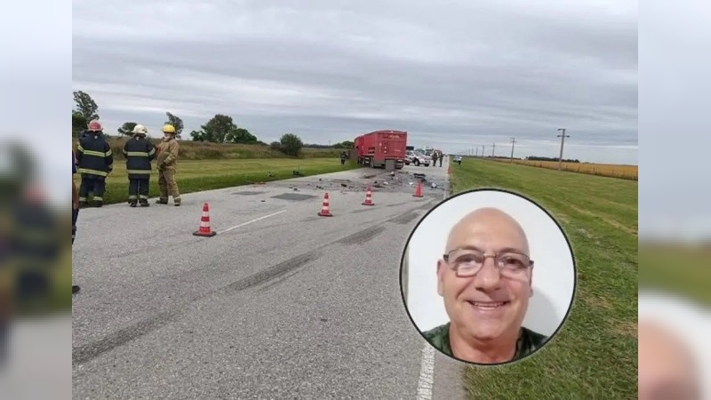 Tristeza en Río Tercero por la muerte de un reconocido comunicador en un choque