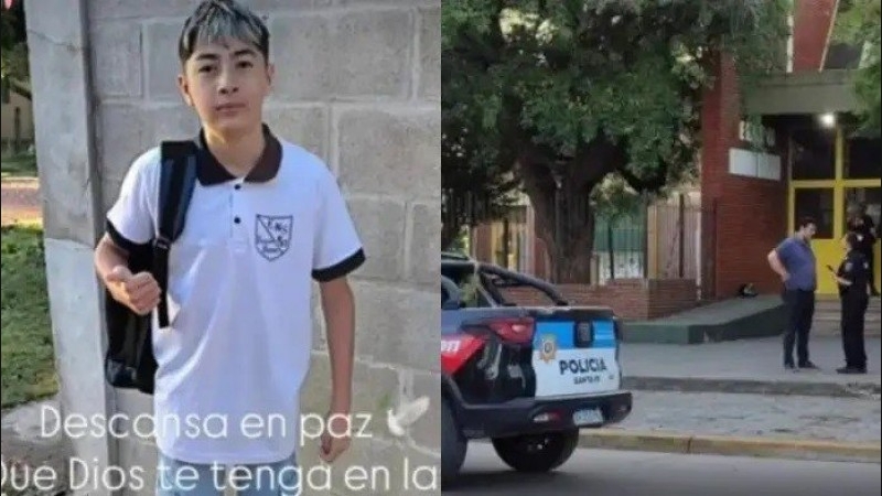 Quién era Ian Cabrera, el chico de 13 años asesinado en el tiroteo en la escuela de Santa Fe