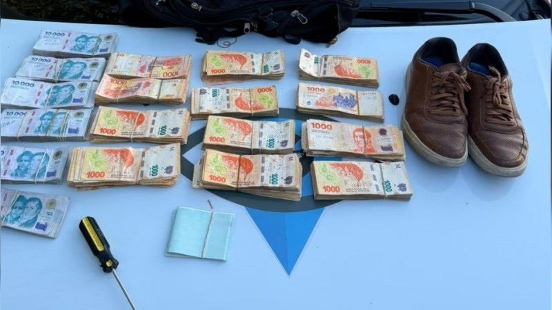 Córdoba: fue detenido tras un millonario robo del interior de un auto