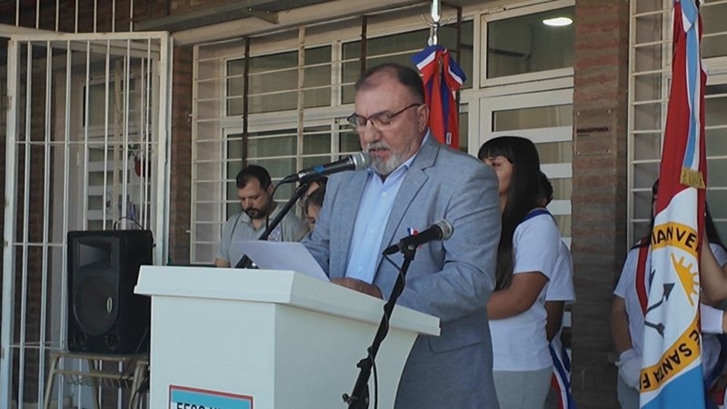 Frontera conmemoró su 135º aniversario y homenajeó a los héroes de Malvinas