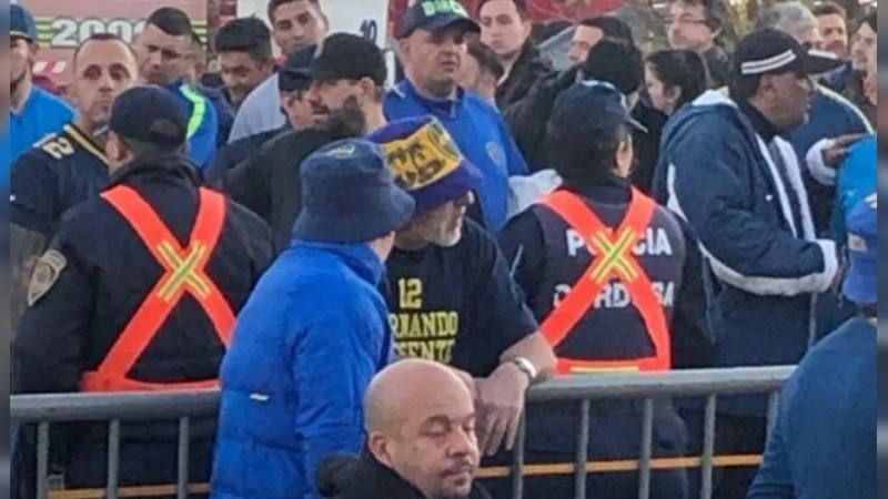 Notificaron a Di Zeo en Córdoba por el derecho de admisión antes del partido entre Boca y Talleres