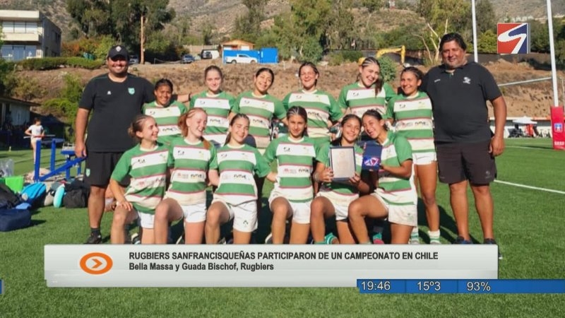 Jóvenes deportistas locales se consagraron campeonas sudamericanas de rugby