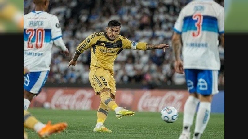 En su estreno en la Copa Libertadores, Boca le ganó 2 a 1 a la Universidad Católica de Chile