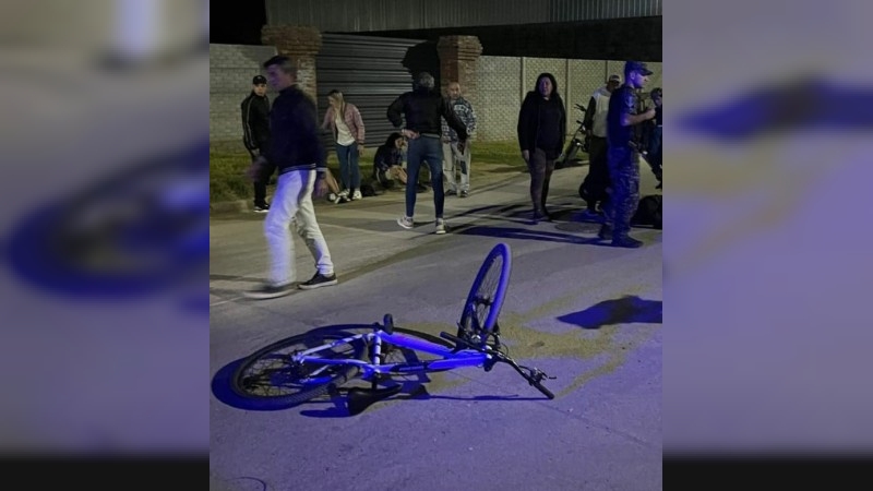 Accidente de tránsito en barrio La Milka: dos personas con lesiones leves