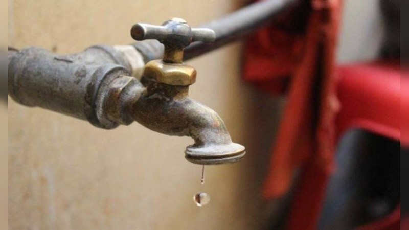 Corte de agua en el sector sur de la ciudad