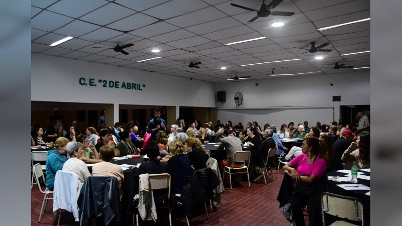 Barrio Roque Sáenz Peña hizo su aporte para construir el ‘San Francisco del Futuro’