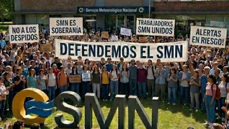 Despidieron a otros 140 trabajadores del SMN y anunciaron paro que afectará los vuelos en todo el país