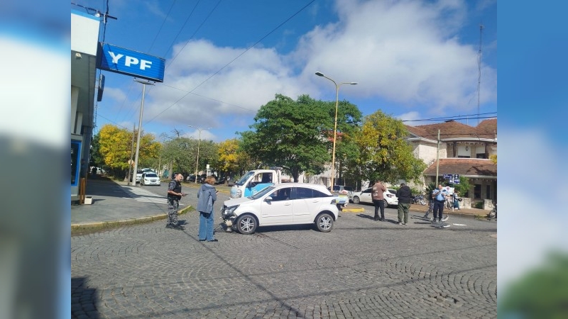 Accidente de tránsito con móvil policial involucrado: lesiones reservadas 