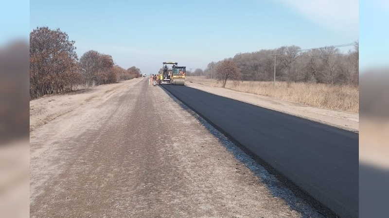 San Justo: La repavimentación de la RP 17 entra en la recta final