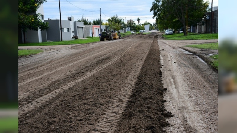 Tras las copiosas precipitaciones el municipio intensifica la reparación de calles de tierra