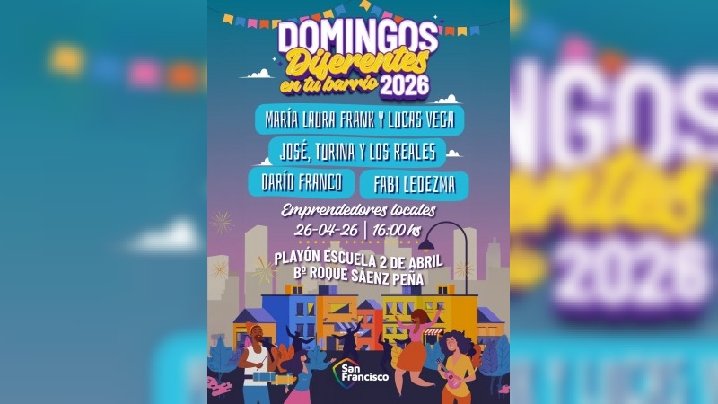Vuelve el tradicional ciclo "Domingos Diferentes"
