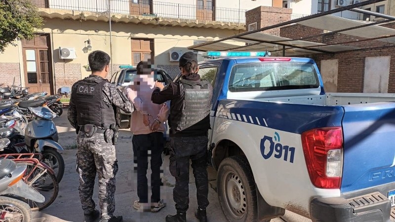 Aprehendieron a un menor por intento de robo y violación de domicilio