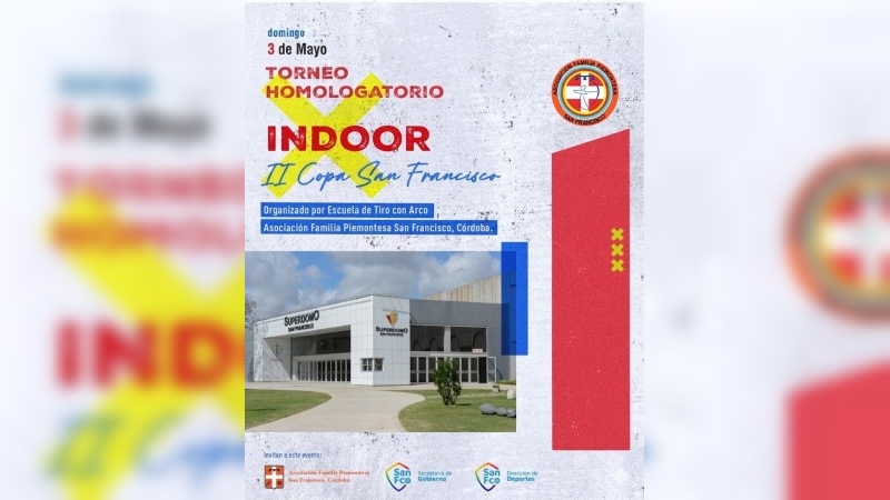 San Francisco será sede de la II Copa de Tiro con Arco con presencia nacional