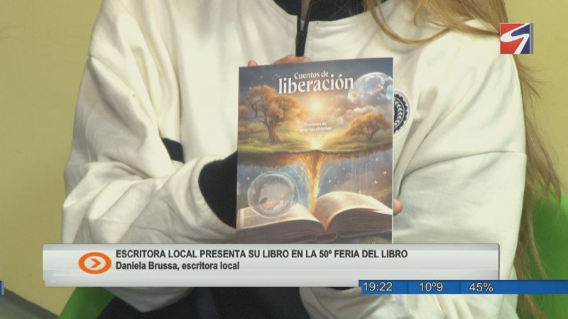 Escritora local participará en la 50º Feria del Libro con su obra