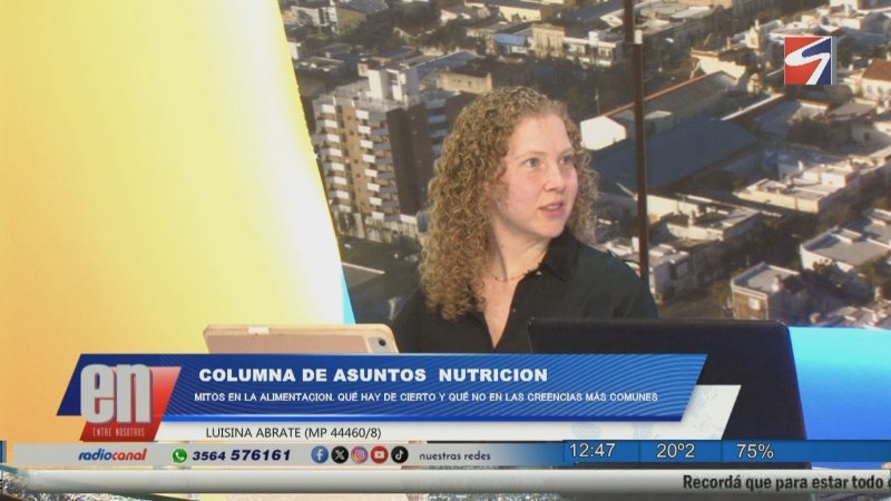 Columna de Nutrición: mitos frecuentes en la alimentación  - qué hay de cierto y qué no en las creencias más comunes
