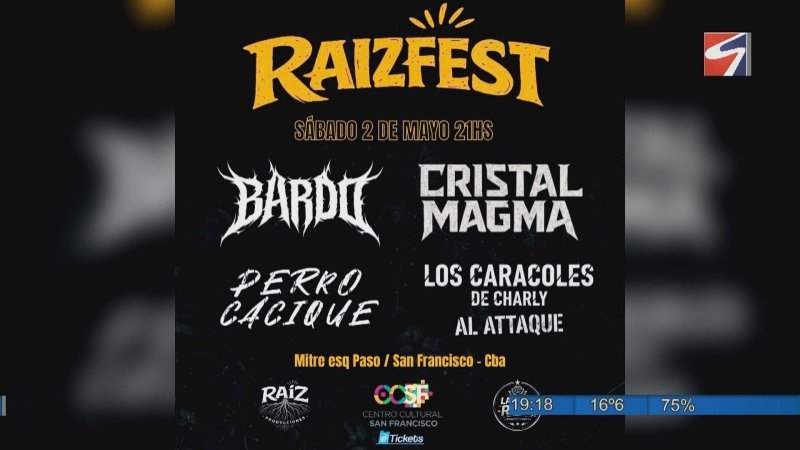 RaízFest llega con una potente grilla de rock a San Francisco